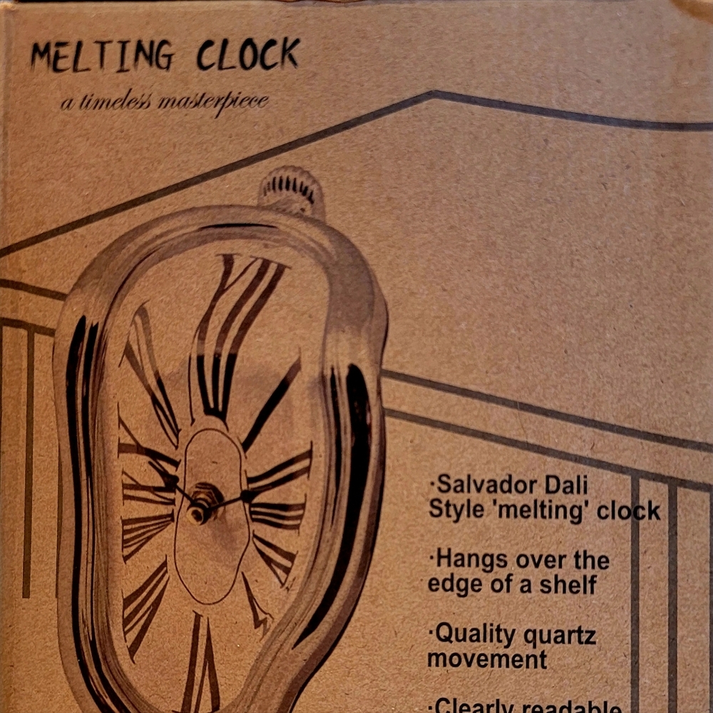 Salvador Dali "Melting" clock